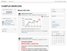Tablet Screenshot of campus.marconivr.it
